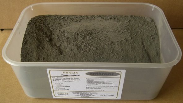 Fugenmrtel EHALIN anthrazit    2,5 kg